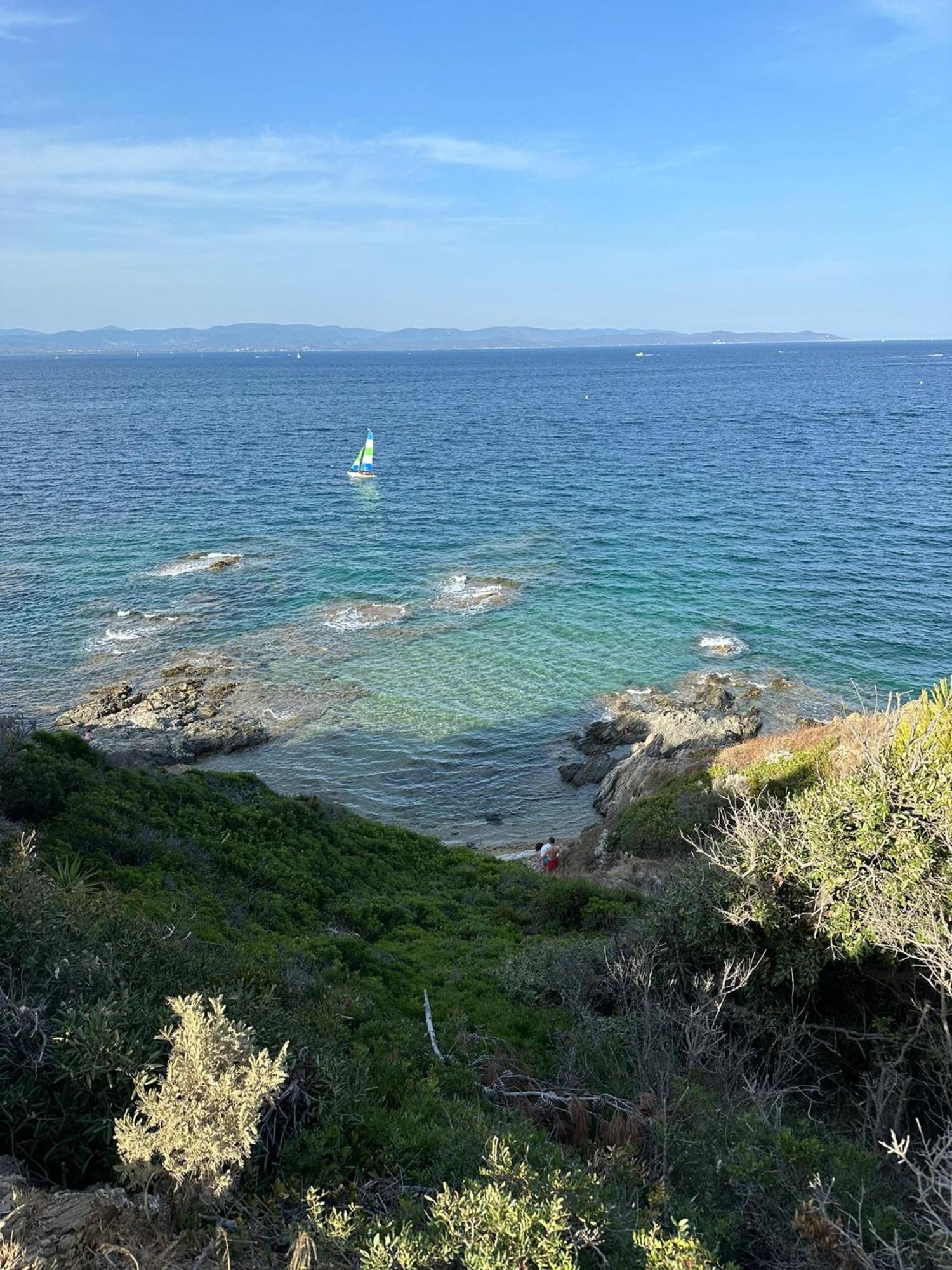 L'Instant Plage - Vue Mer - Bord De Plage - La Capte - Cote D'Azur Hyères Exteriör bild